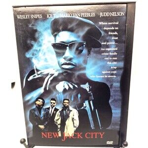 New Jack City (DVD, 1991) Wesley Snipes Ice T Mario Van Pebbles Judd Nelson